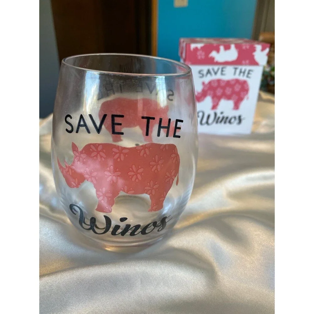 stemless wine glasses